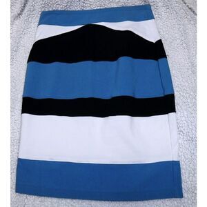 XOXO blue/black stripes skirt